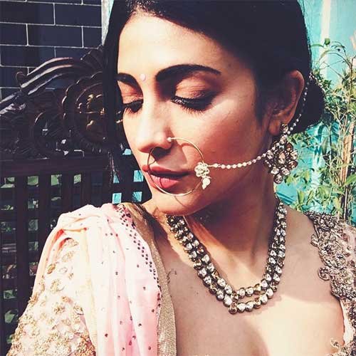 Shruti haasan Traditional picture on Instagram
