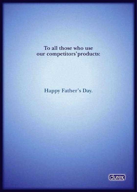 Father's Day - Durex Creative Advertisement | Durex Condom Advertising